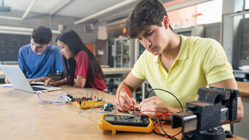 talentXplore workshop electriciteit